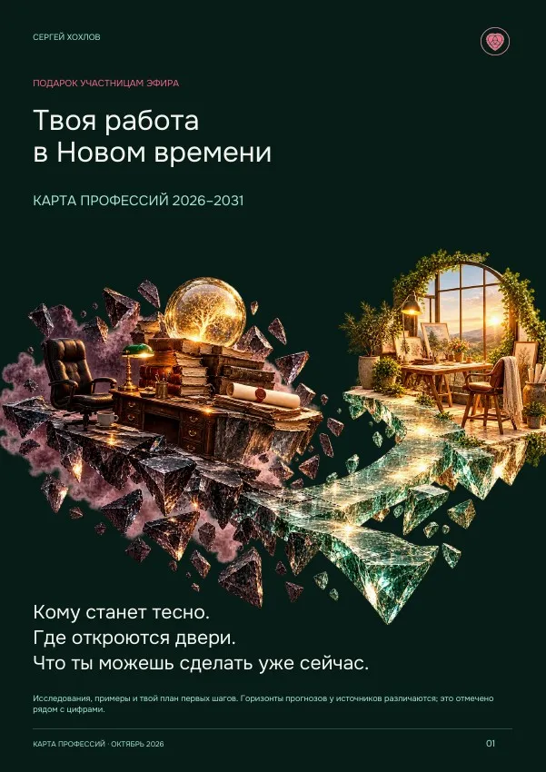 Обложка PDF Твоя работа в Новом времени